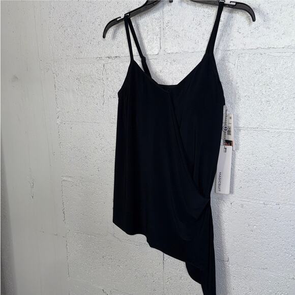 Magicsuit Alex Side-Tie Underwire Tankini Top - Black 8 $118 - Picture 1 of 10